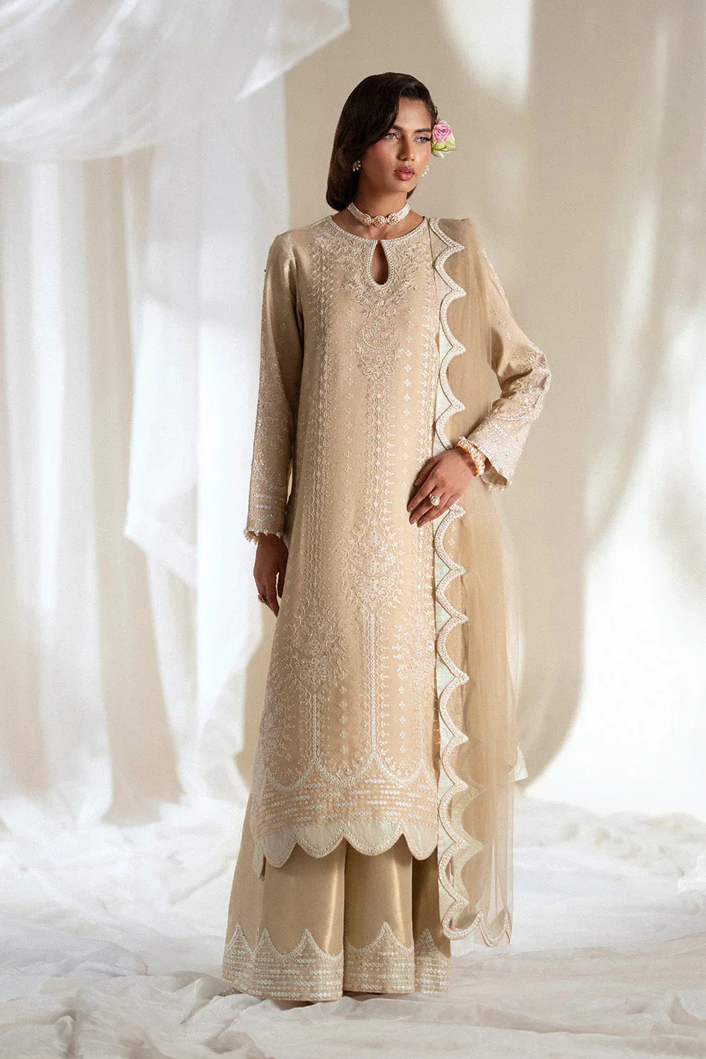 Maryum N Maria | Musawir Formals | NILI - MS50397 - Rang-e-Khaas