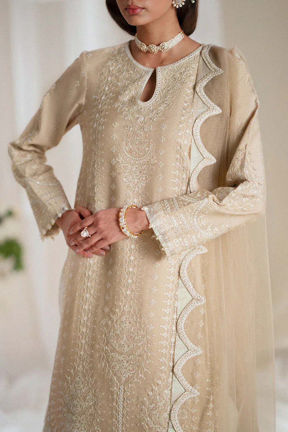 Maryum N Maria | Musawir Formals | NILI - MS50397 - Rang-e-Khaas