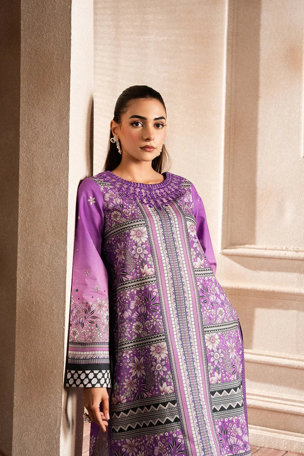 Maryum N Maria | Mah Casual Pret | EVERLY - MS50432 - Rang-e-Khaas