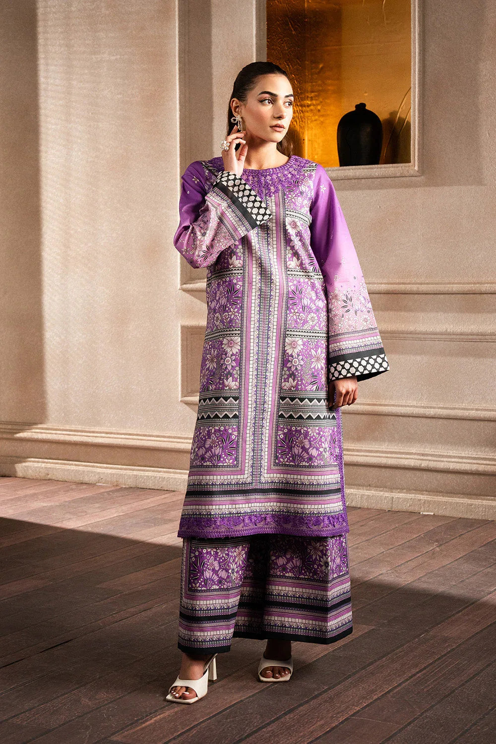 Maryum N Maria | Mah Casual Pret | EVERLY - MS50432 - Rang-e-Khaas