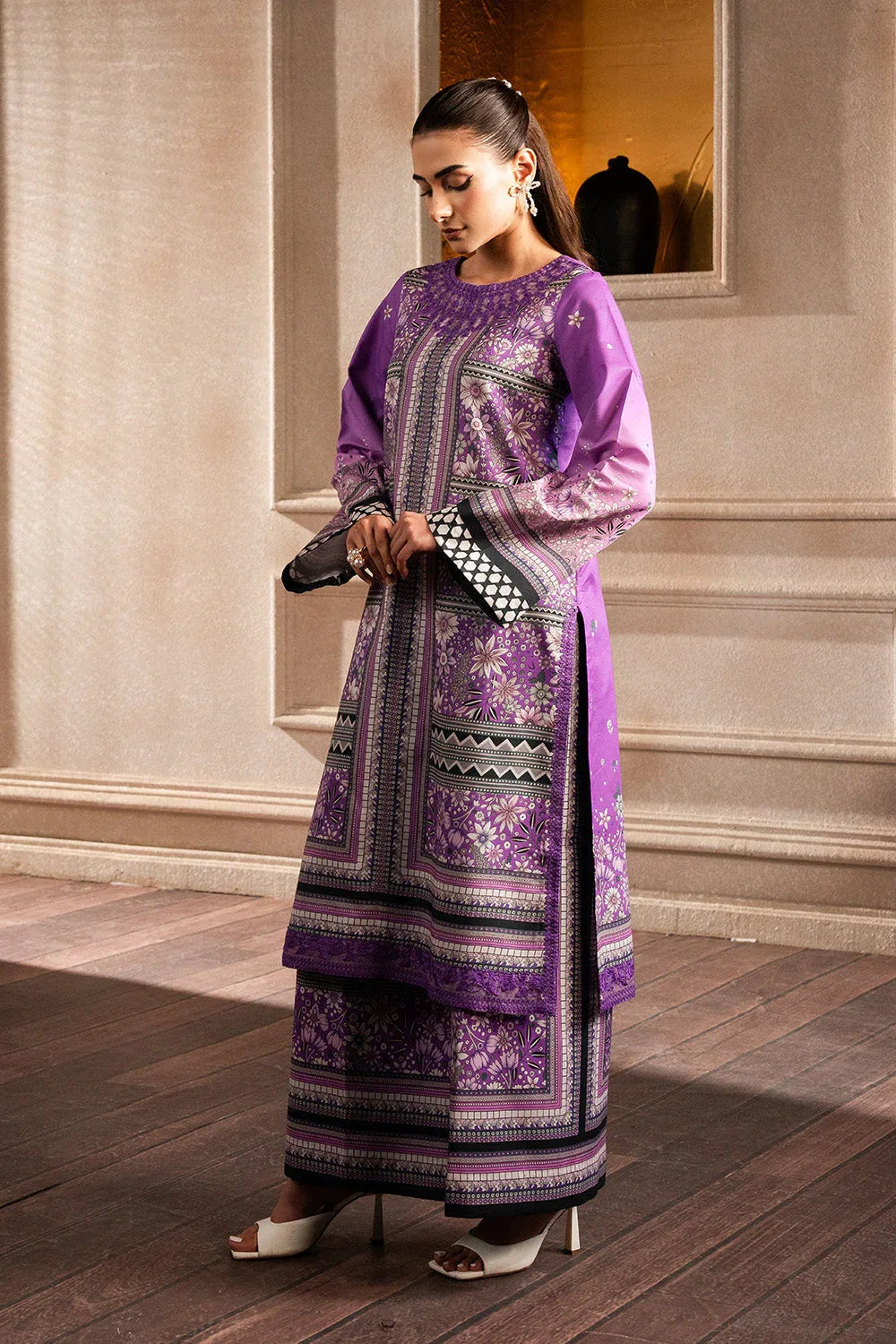 Maryum N Maria | Mah Casual Pret | EVERLY - MS50432 - Rang-e-Khaas