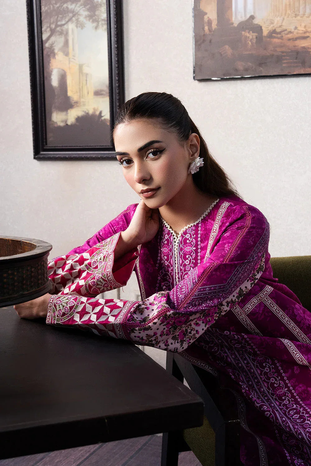 Maryum N Maria | Mah Casual Pret | ELORA - MS50433 - Rang-e-Khaas