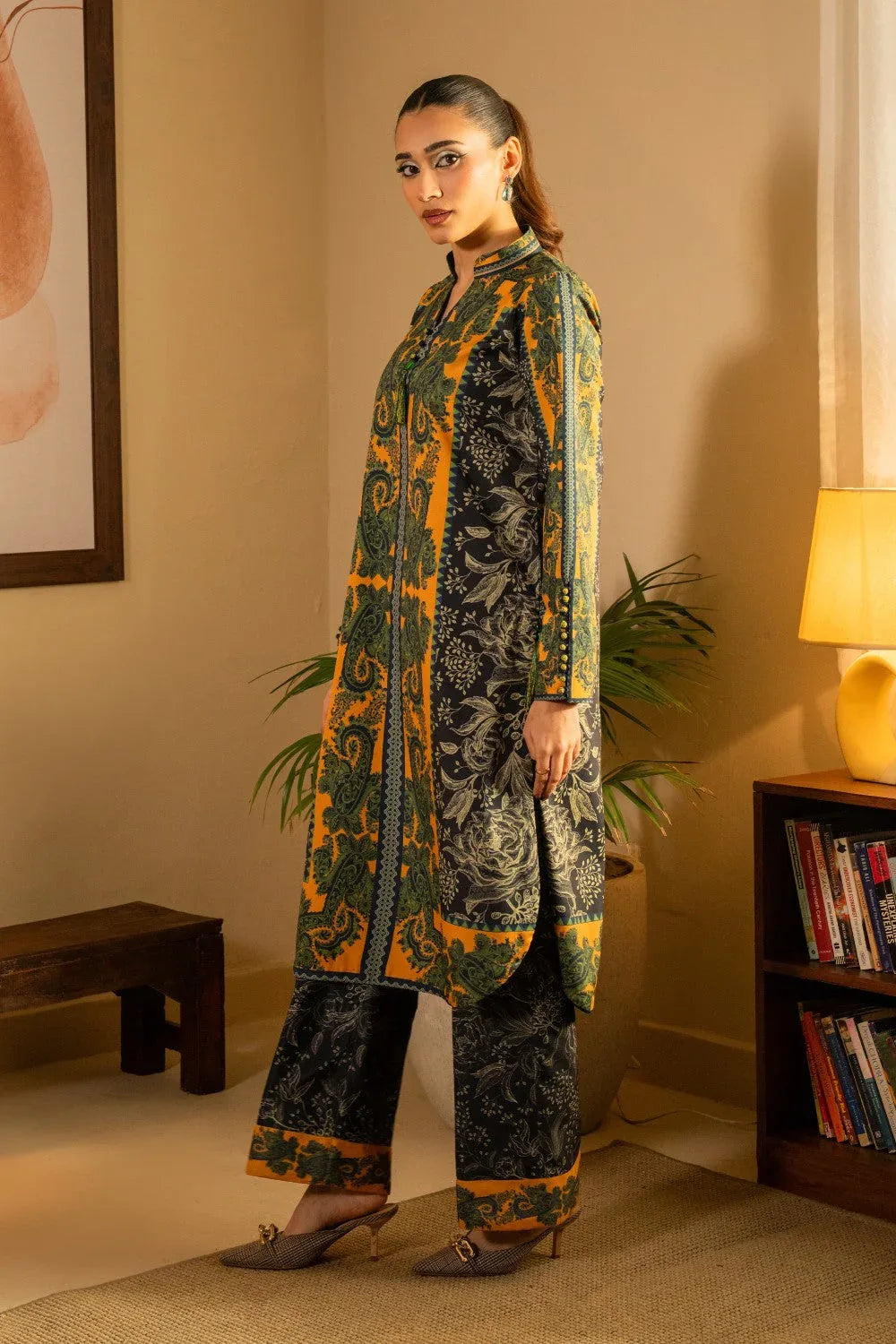 Maryum N Maria | Aurora Collection | AUSET - MS50510 - Rang-e-Khaas