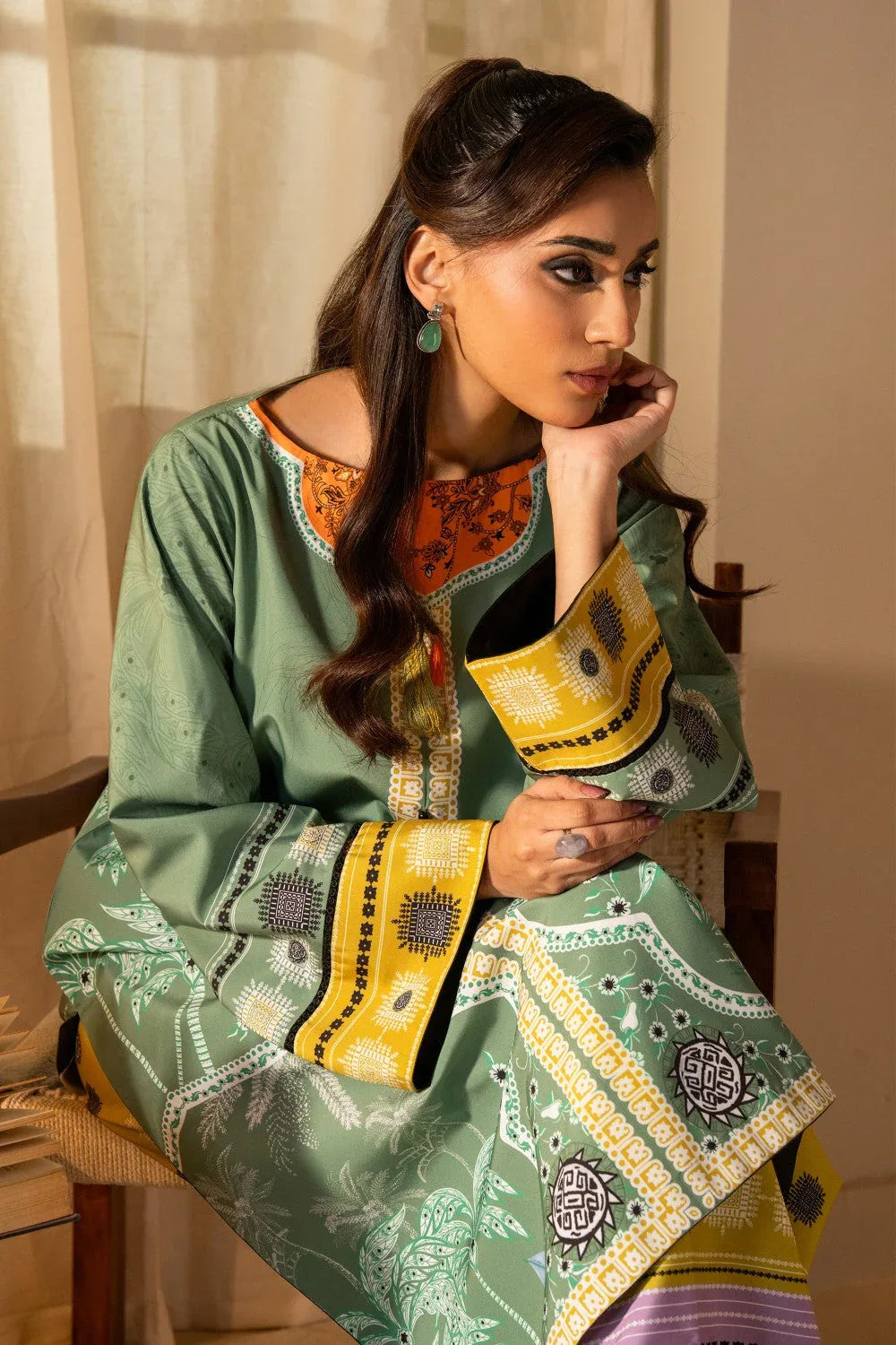 Maryum N Maria | Aurora Collection | ESHE - MS50511 - Rang-e-Khaas