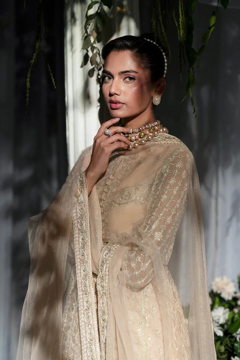 Maryum N Maria | Musawir Formals | LAADO - MS50391 - Rang-e-Khaas