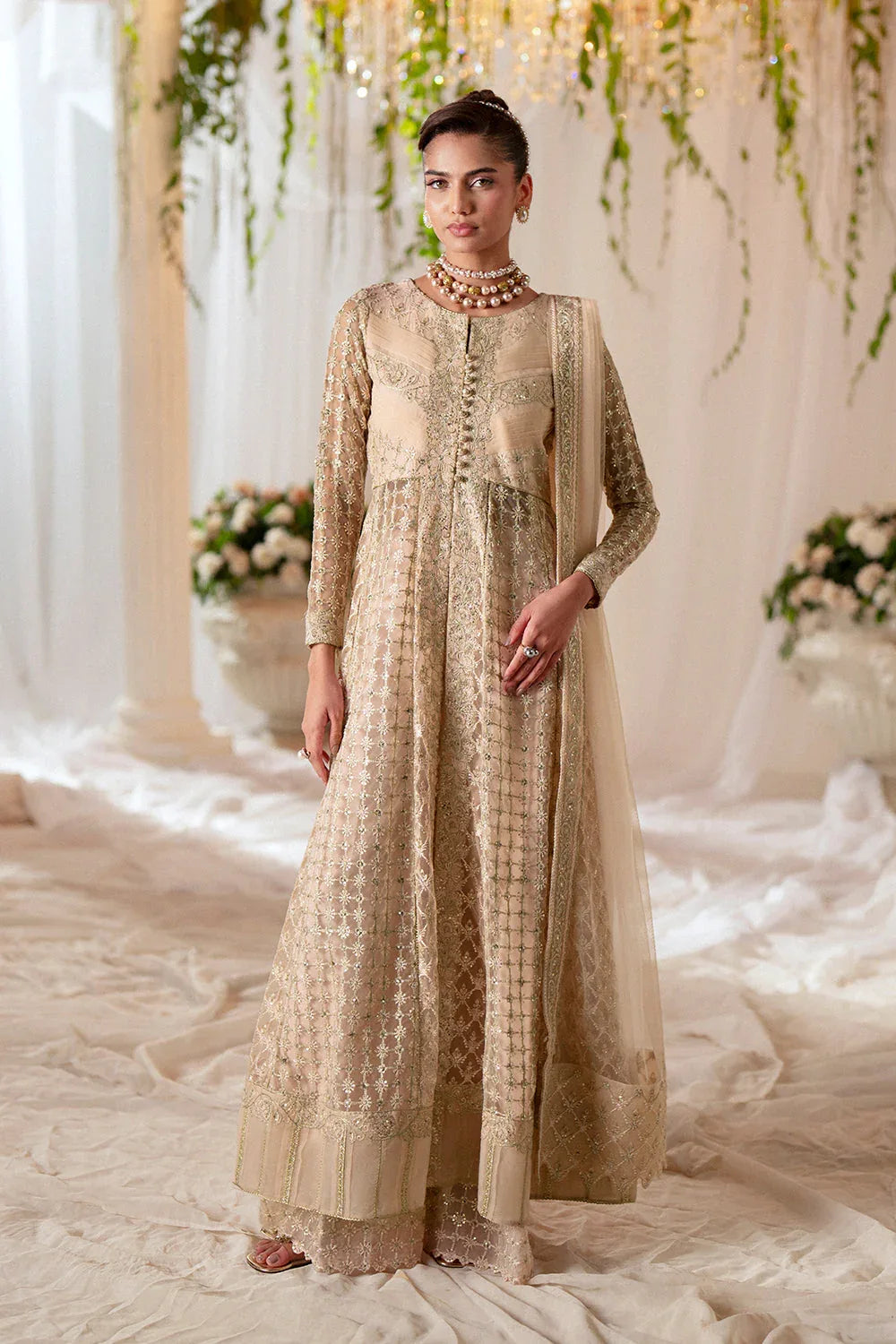 Maryum N Maria | Musawir Formals | LAADO - MS50391 - Rang-e-Khaas