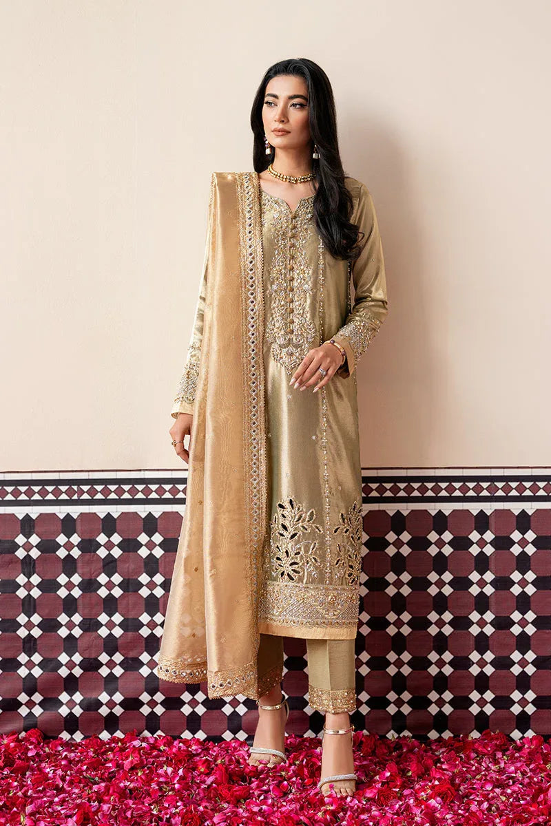 Mushq | Sunehri Lama Silk | Soraya - Rang-e-Khaas