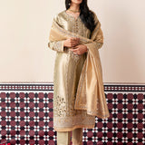 Mushq | Sunehri Lama Silk | Soraya