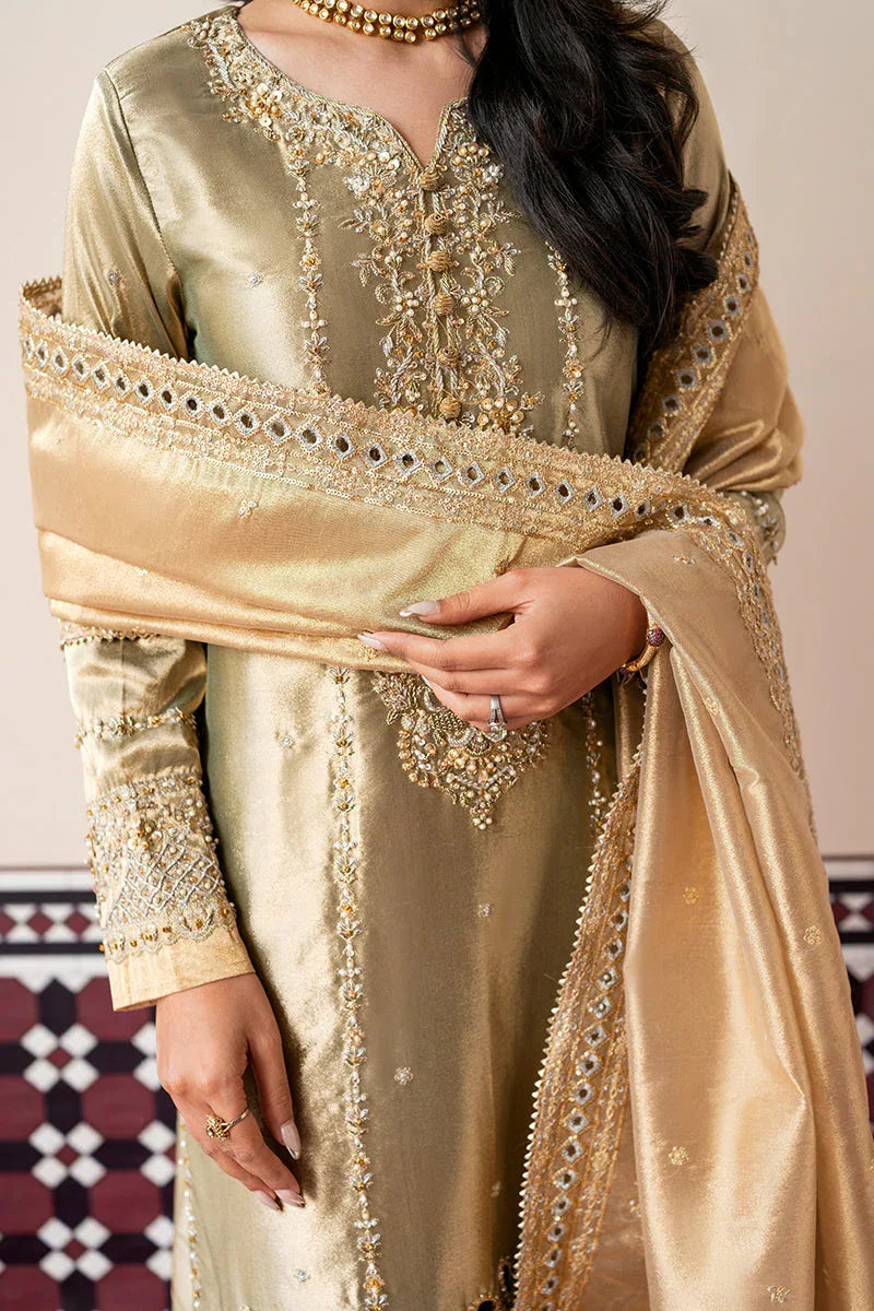 Mushq | Sunehri Lama Silk | Soraya - Rang-e-Khaas