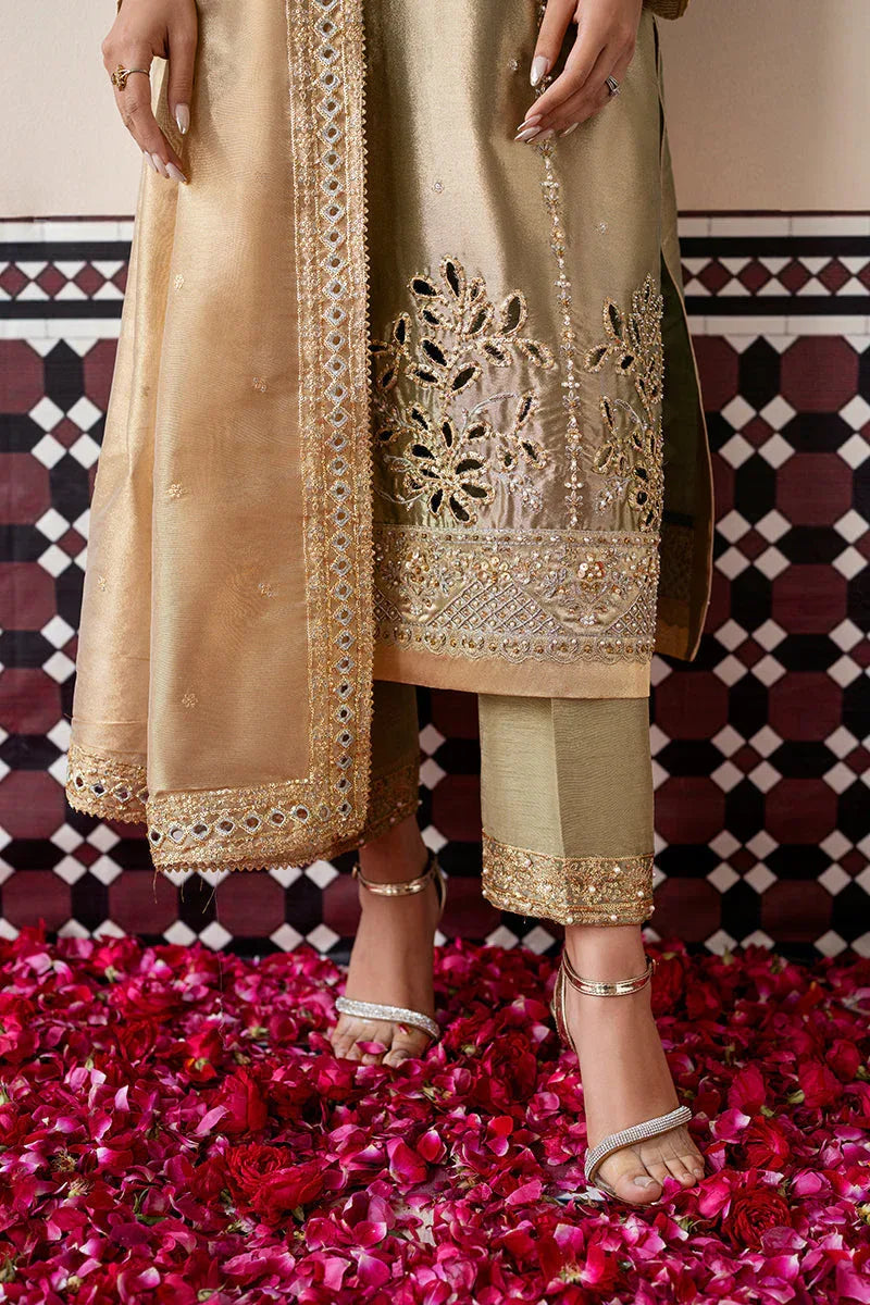 Mushq | Sunehri Lama Silk | Soraya - Rang-e-Khaas