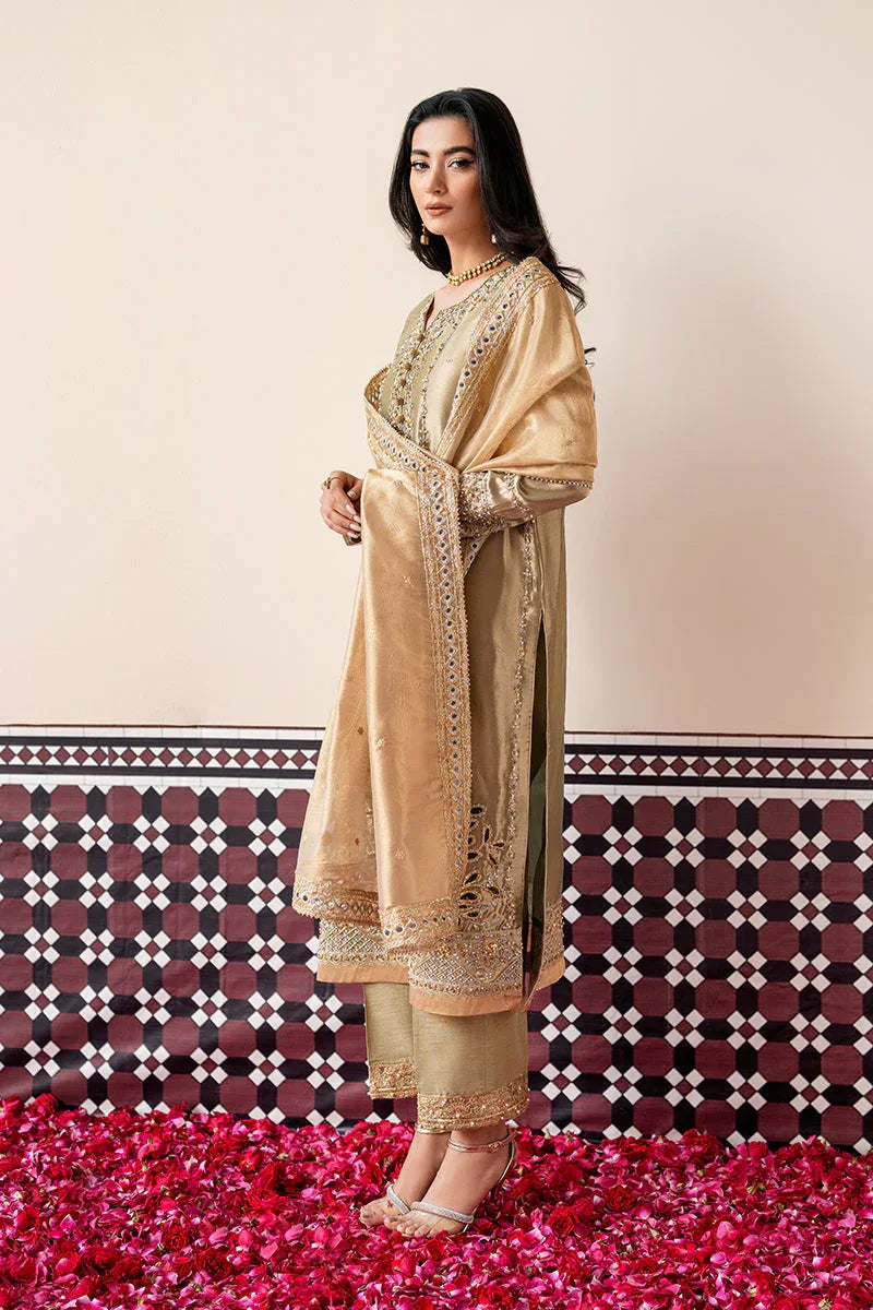 Mushq | Sunehri Lama Silk | Soraya - Rang-e-Khaas