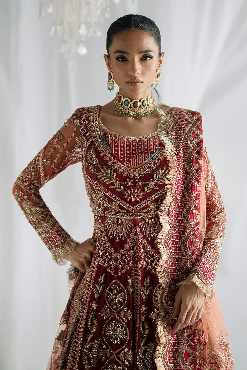 Maryum N Maria | Serene Wedding Dresses | AADHIRA - MSS5847 - Rang-e-Khaas