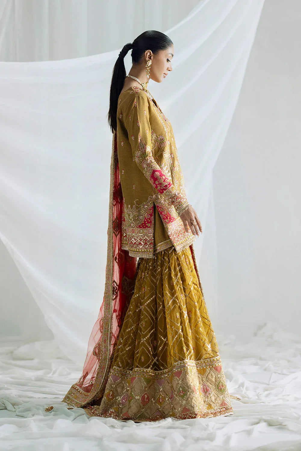 Maryum N Maria | Serene Wedding Dresses | AADHISHAKTI - MSS5848 - Rang-e-Khaas