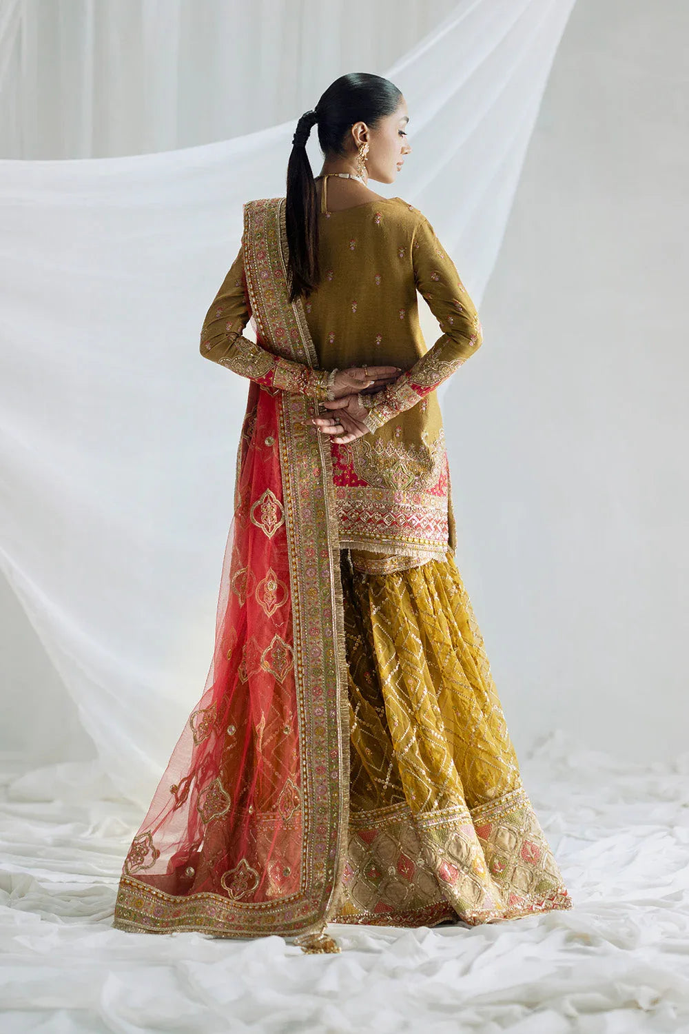 Maryum N Maria | Serene Wedding Dresses | AADHISHAKTI - MSS5848 - Rang-e-Khaas
