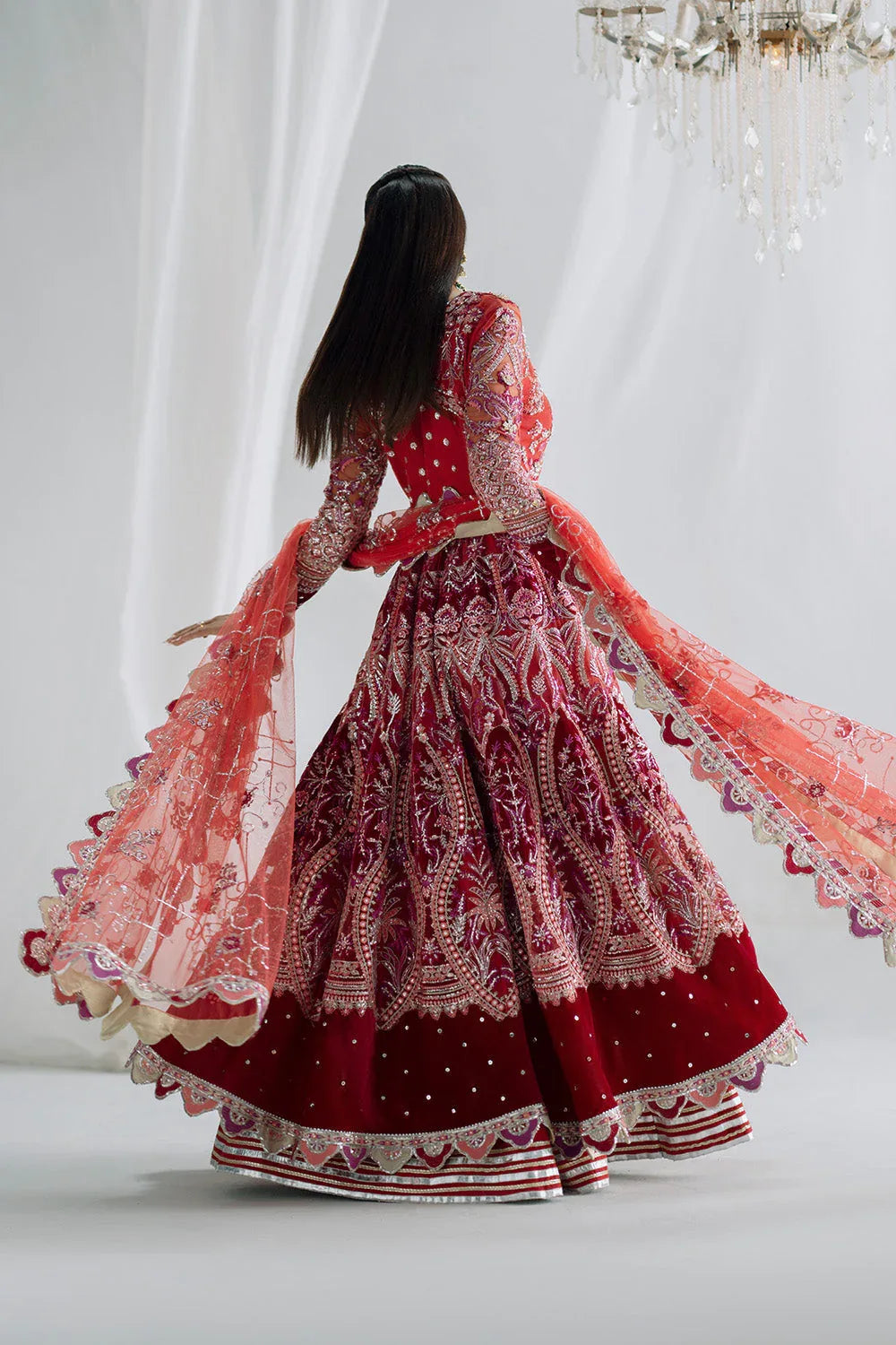 Maryum N Maria | Serene Wedding Dresses | AAMANI - MSS5850 - Rang-e-Khaas