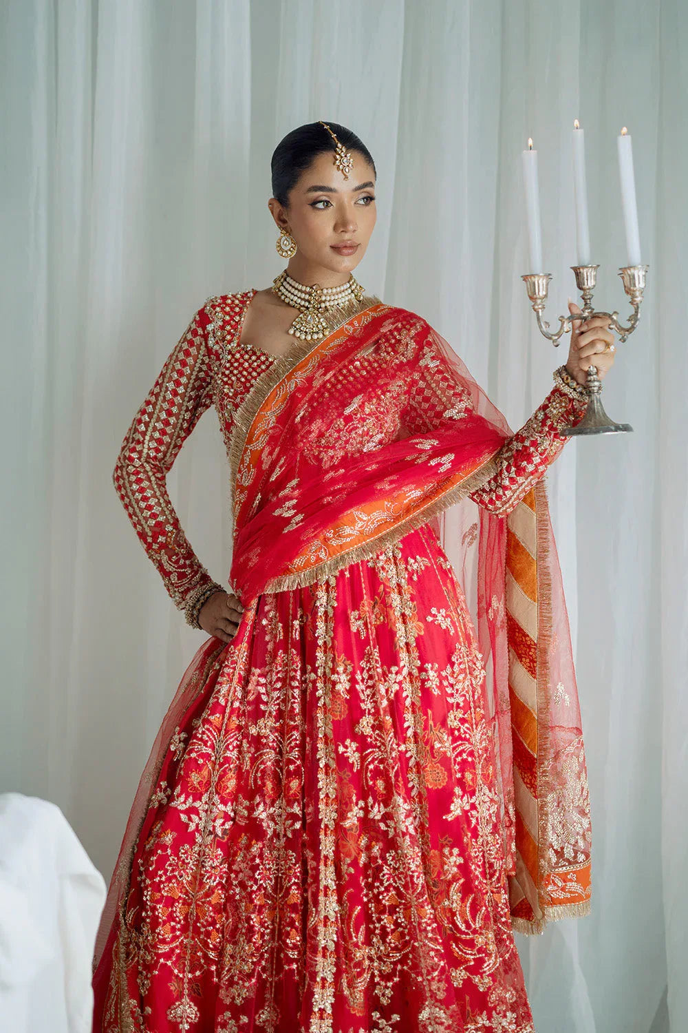 Maryum N Maria | Serene Wedding Dresses | AARADHANA - MSS5851 - Rang-e-Khaas