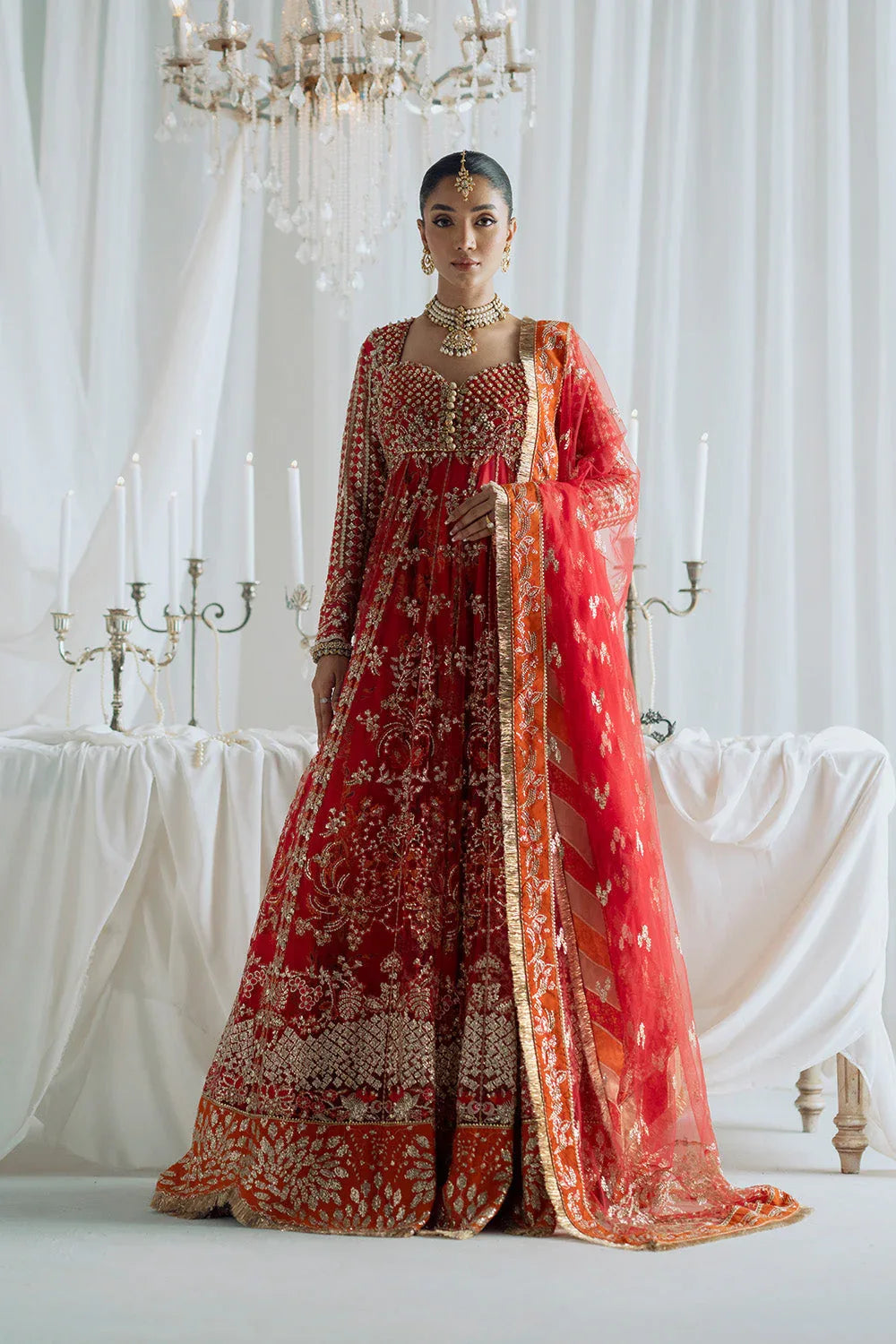 Maryum N Maria | Serene Wedding Dresses | AARADHANA - MSS5851 - Rang-e-Khaas