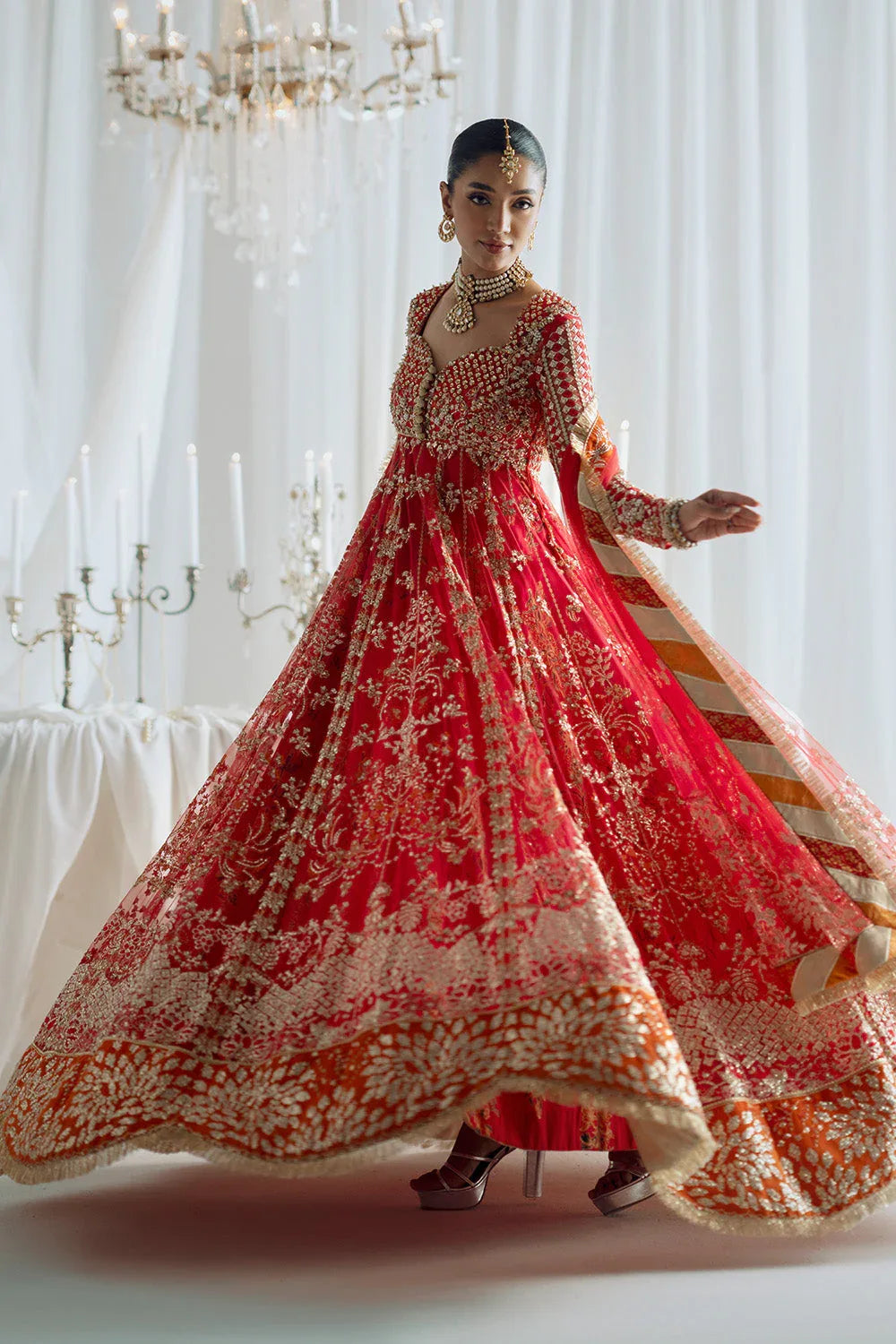 Maryum N Maria | Serene Wedding Dresses | AARADHANA - MSS5851 - Rang-e-Khaas