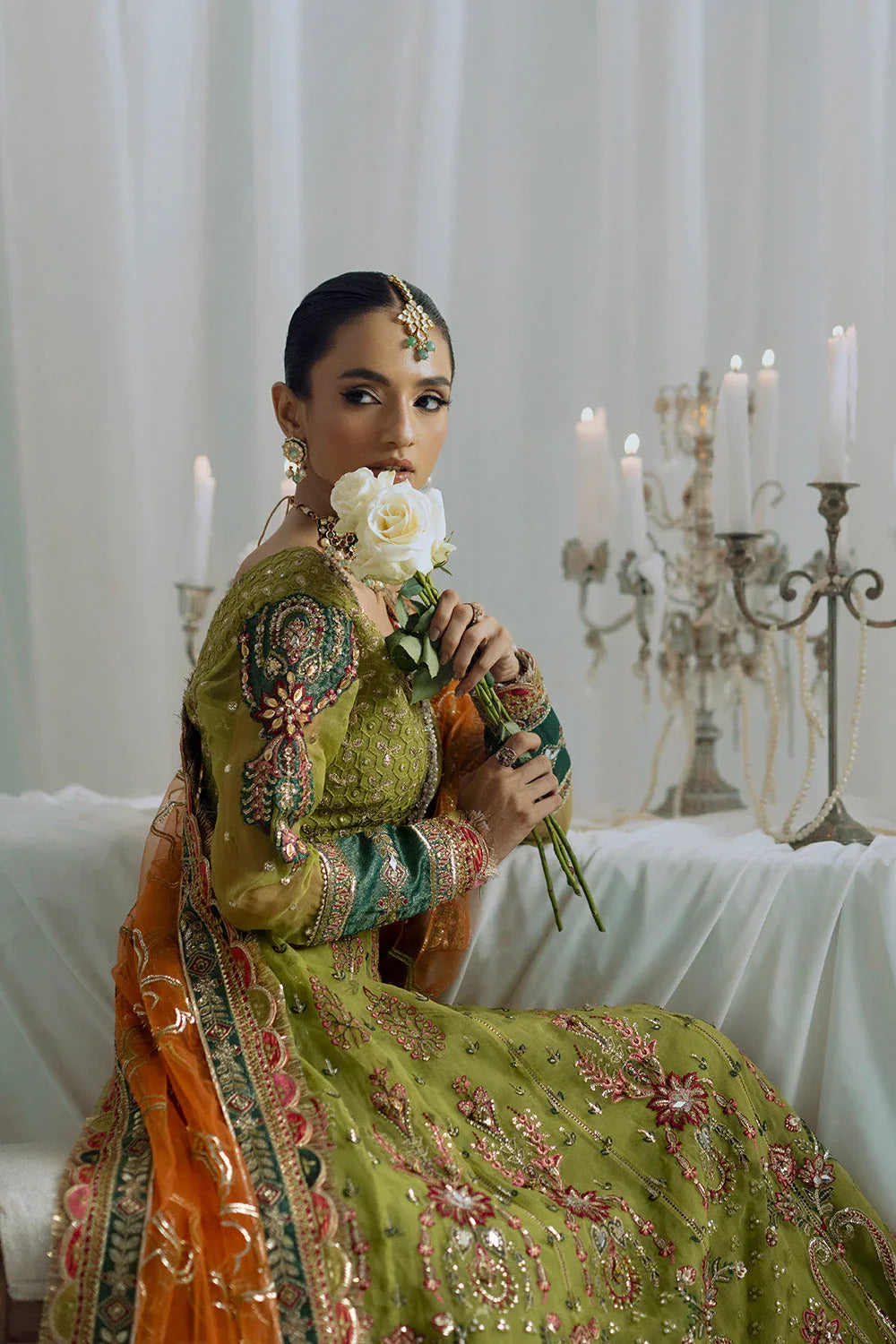 Maryum N Maria | Serene Wedding Dresses | AARANAM - MSS5852 - Rang-e-Khaas