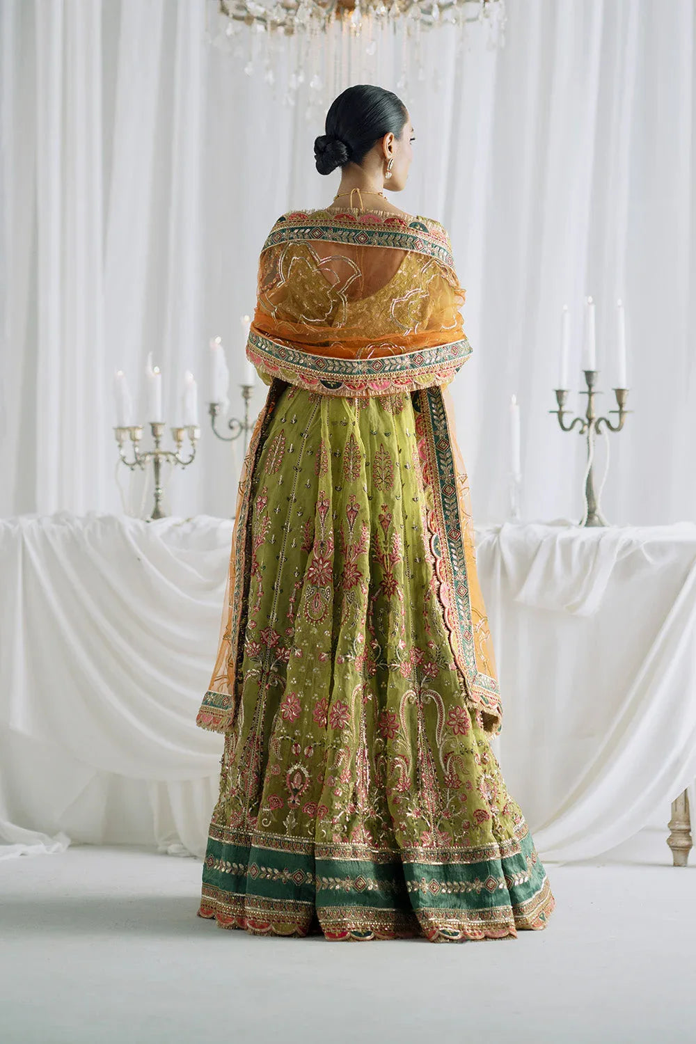 Maryum N Maria | Serene Wedding Dresses | AARANAM - MSS5852 - Rang-e-Khaas