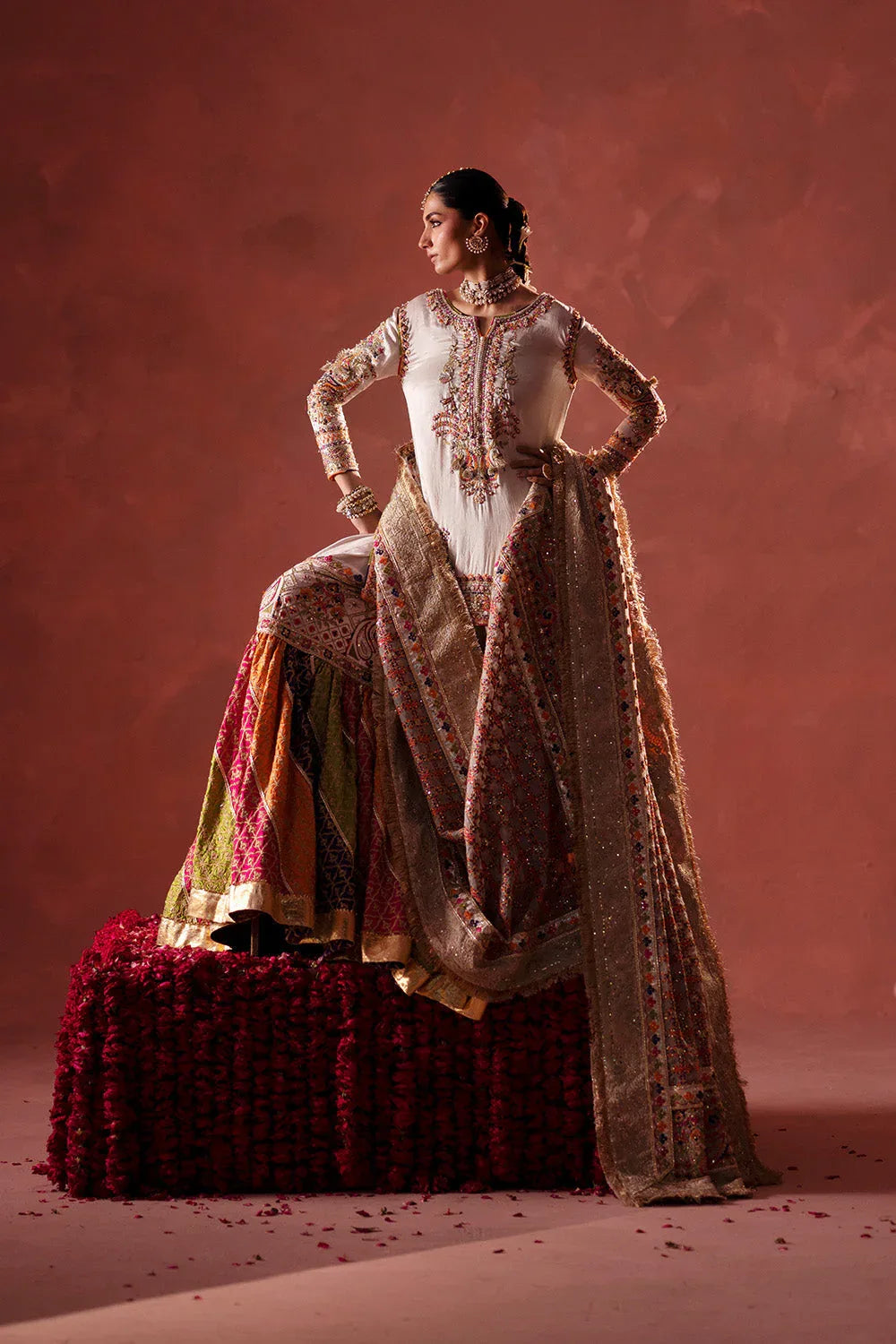 Maryum N Maria | Luxury Silk | MEHNDI NIGHT - MSS5895 - Rang-e-Khaas