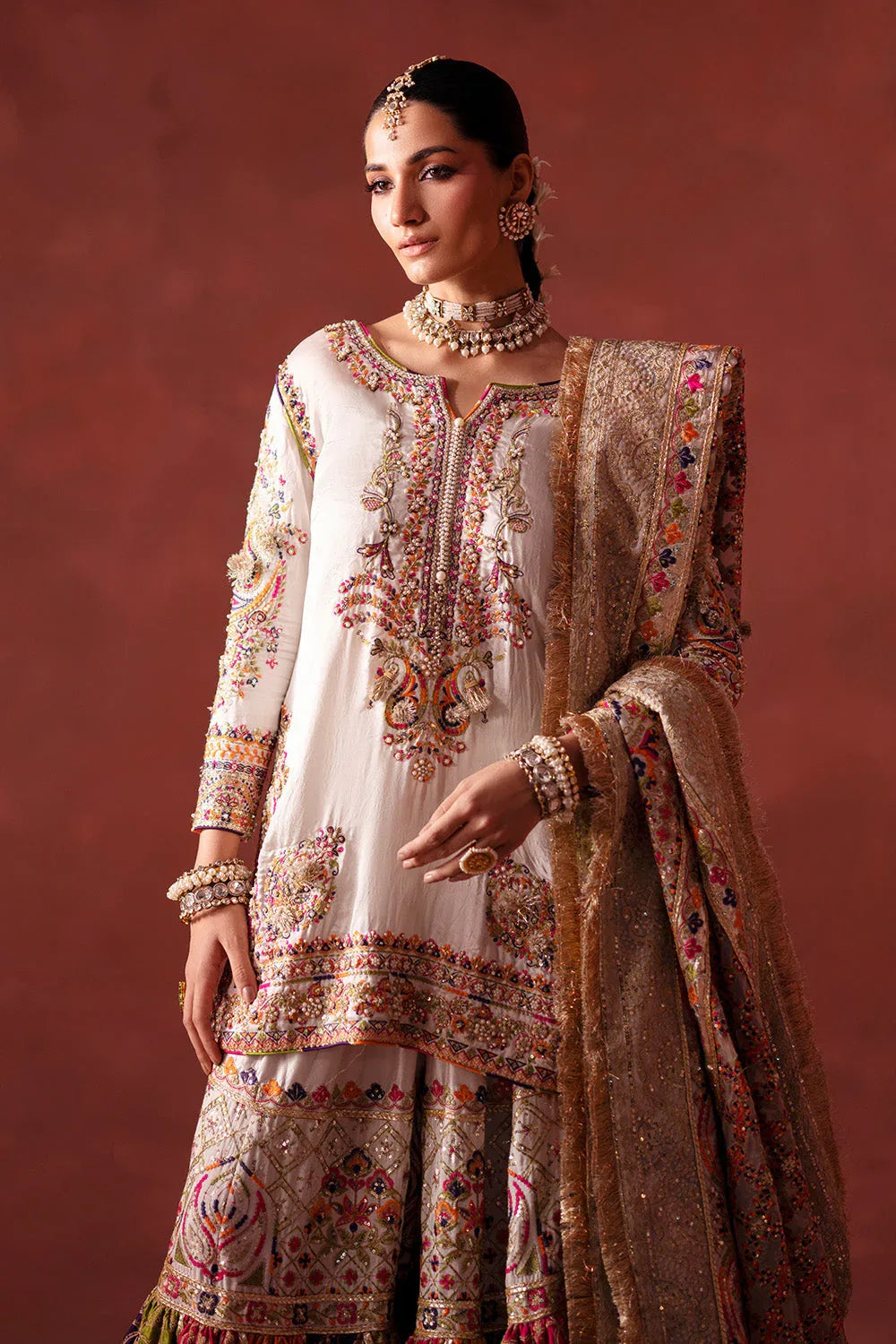 Maryum N Maria | Luxury Silk | MEHNDI NIGHT - MSS5895 - Rang-e-Khaas