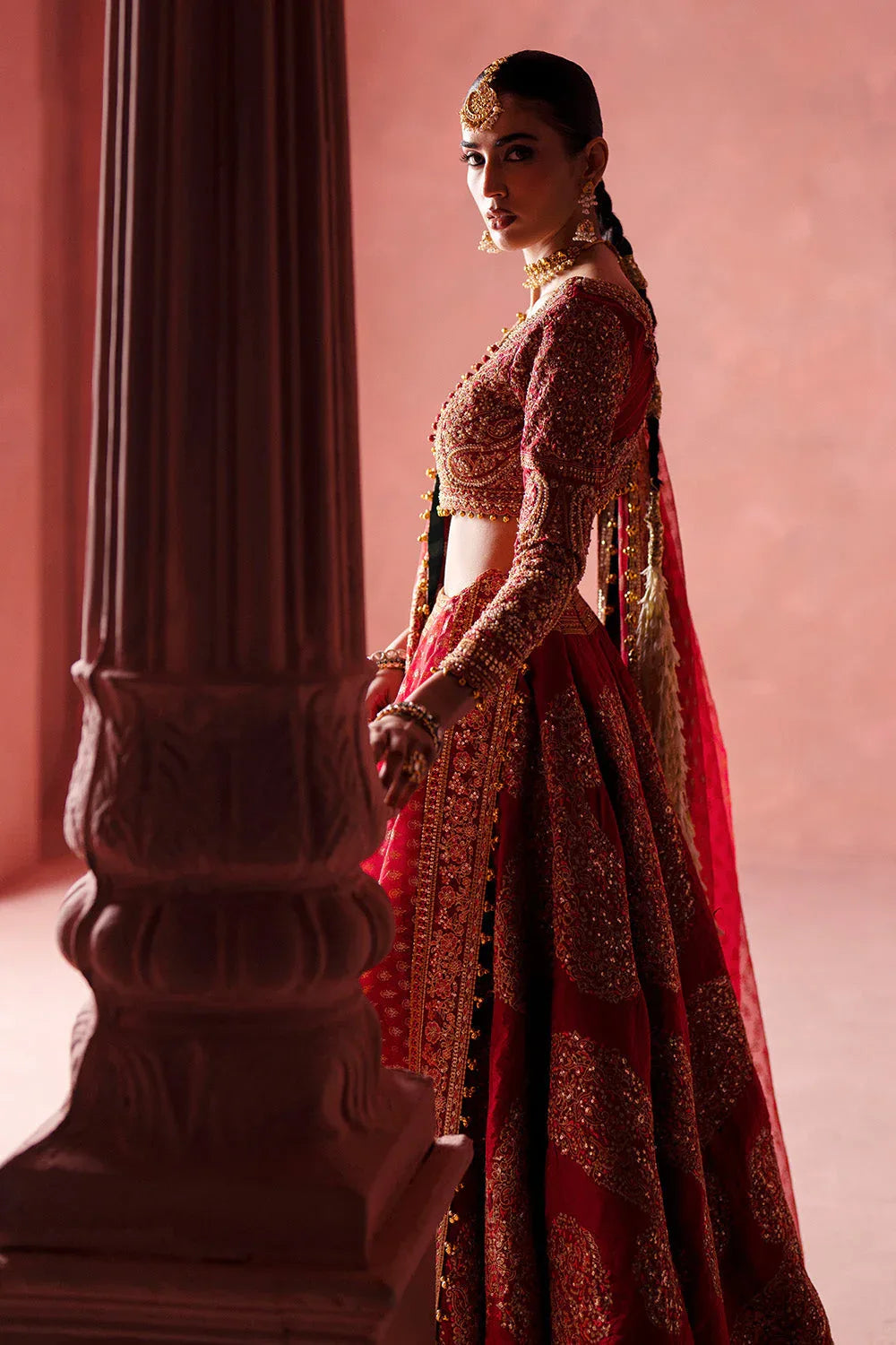 Maryum N Maria | Luxury Silk | BARAAT DAY - MSS5896 - Rang-e-Khaas