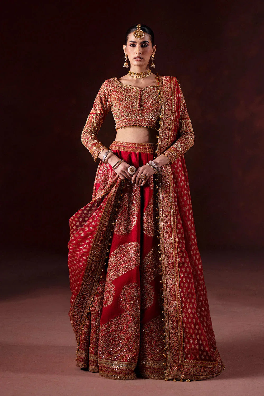 Maryum N Maria | Luxury Silk | BARAAT DAY - MSS5896 - Rang-e-Khaas
