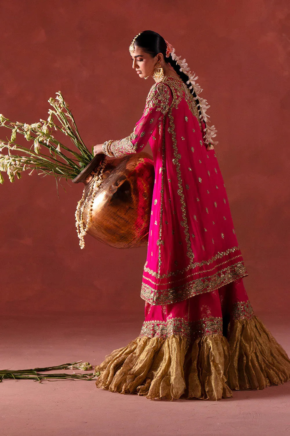 Maryum N Maria | Luxury Silk | DHOOLAK - MSS5898 - Rang-e-Khaas