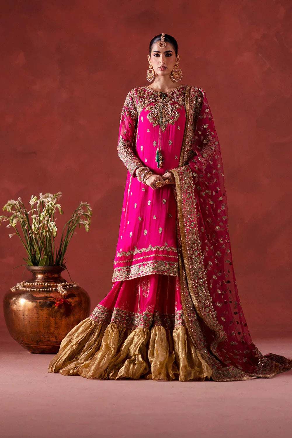 Maryum N Maria | Luxury Silk | DHOOLAK - MSS5898 - Rang-e-Khaas