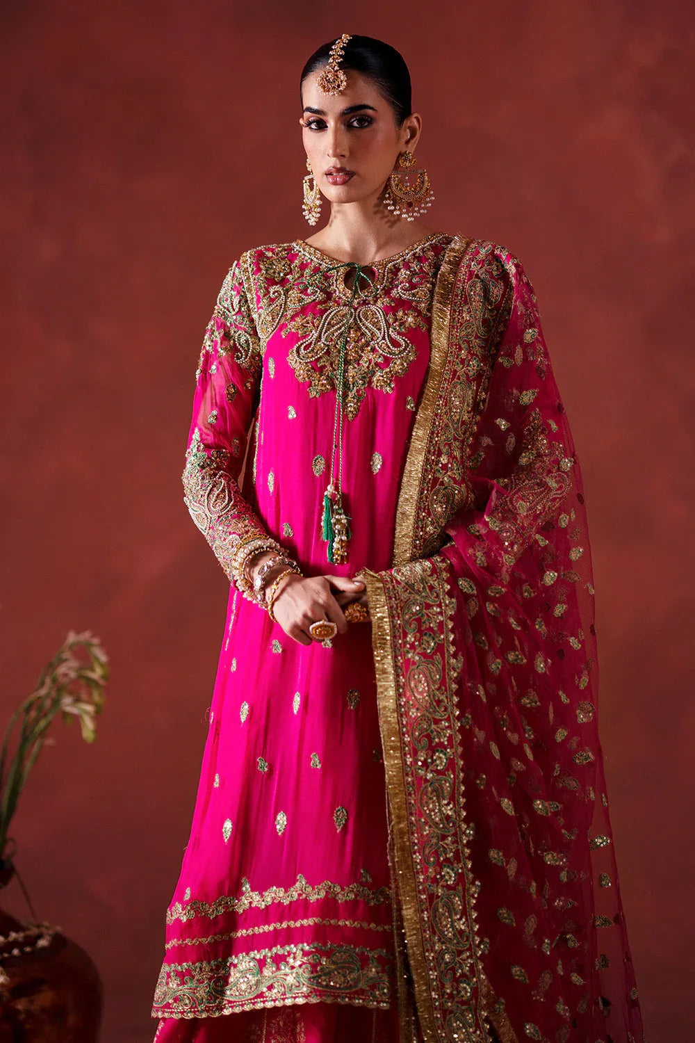 Maryum N Maria | Luxury Silk | DHOOLAK - MSS5898 - Rang-e-Khaas