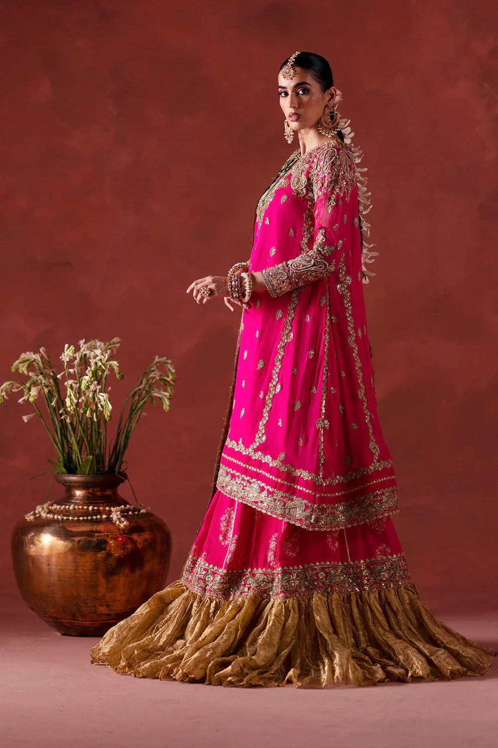 Maryum N Maria | Luxury Silk | DHOOLAK - MSS5898 - Rang-e-Khaas