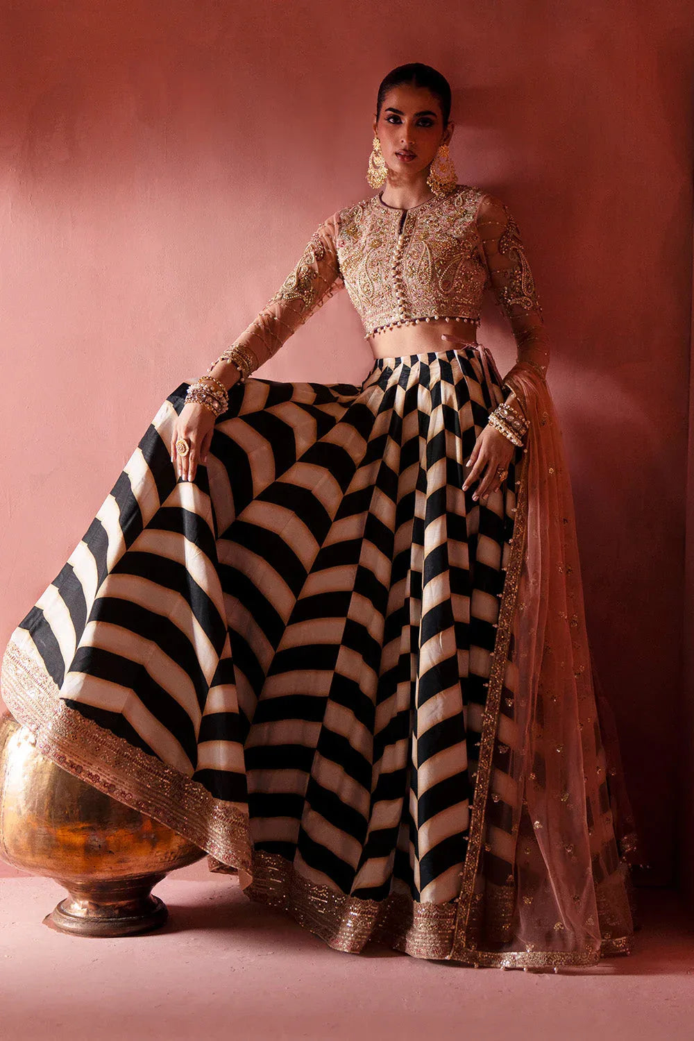 Maryum N Maria | Luxury Silk | QAWALI NIGHT - MSS5902 - Rang-e-Khaas