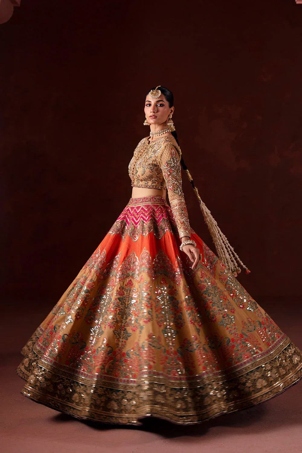 Maryum N Maria | Luxury Silk | RUNG DE BASANTI - MSS5904 - Rang-e-Khaas
