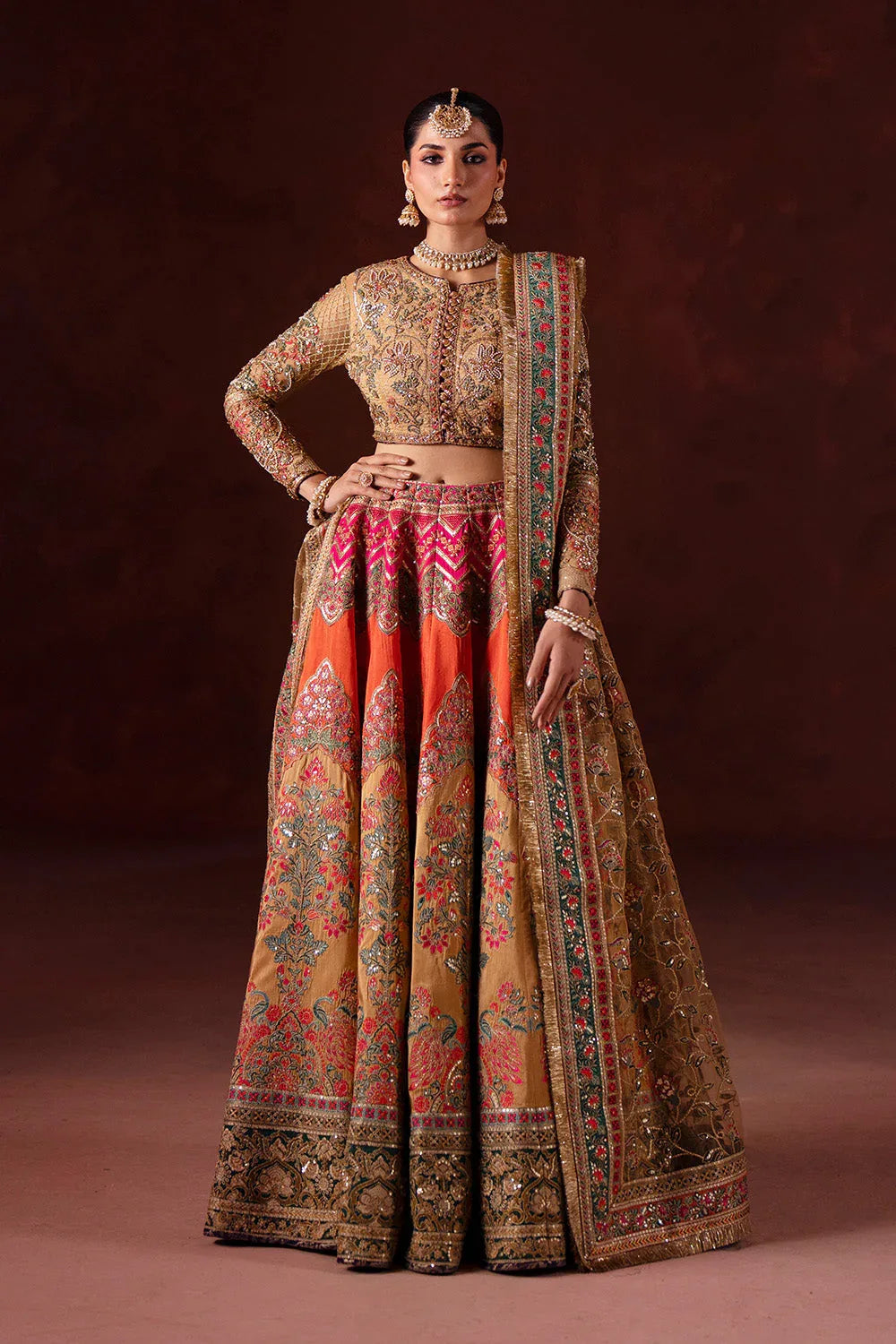 Maryum N Maria | Luxury Silk | RUNG DE BASANTI - MSS5904 - Rang-e-Khaas