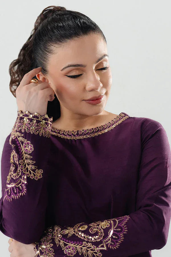 Maryum N Maria | Noura Luxe Pret | BLANCA - MSS5980 - Rang-e-Khaas