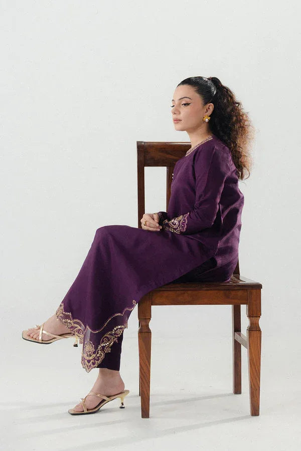 Maryum N Maria | Noura Luxe Pret | BLANCA - MSS5980 - Rang-e-Khaas