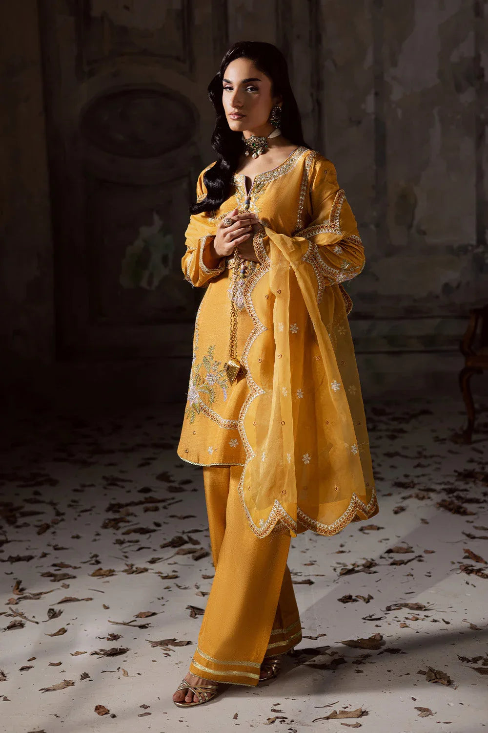Maryum N Maria | Zarq Festive |VEECI - MSS5833 - Rang-e-Khaas