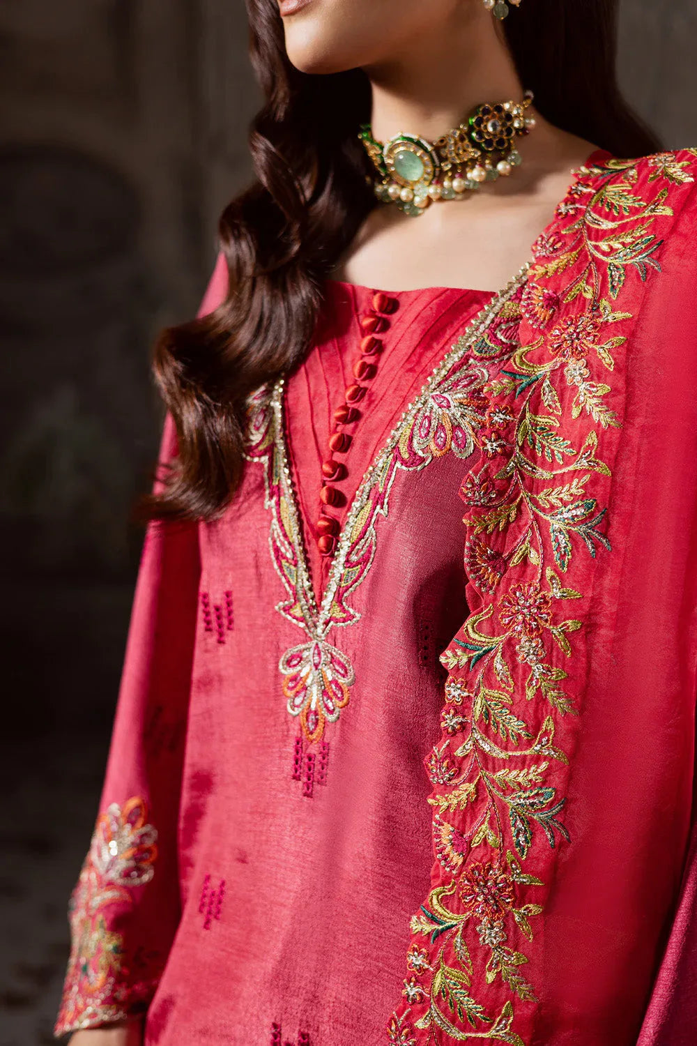 Maryum N Maria | Zarq Festive | ALEEN - MSS5836 - Rang-e-Khaas