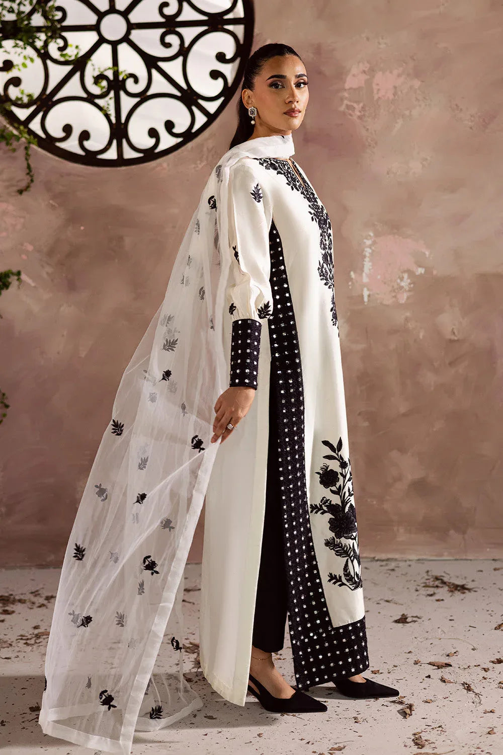 Maryum N Maria | Zarq Festive | SÉPHORAA - MSS5838 - Rang-e-Khaas