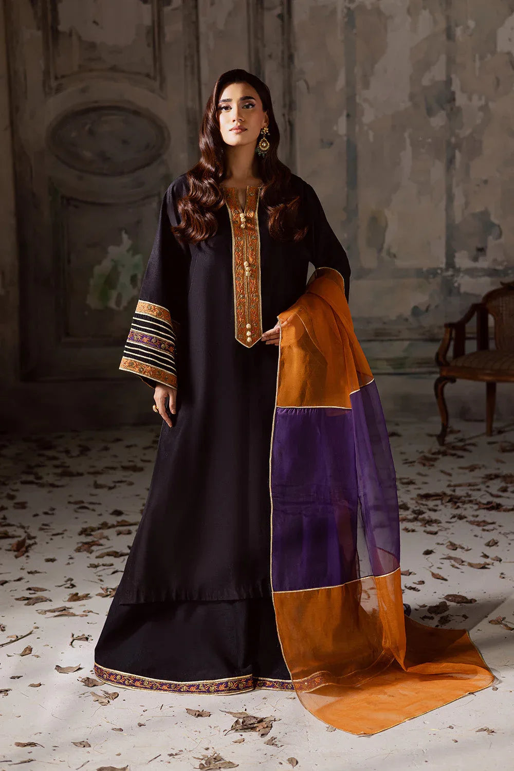 Maryum N Maria | Zarq Festive | OPHERAA - MSS5841 - Rang-e-Khaas
