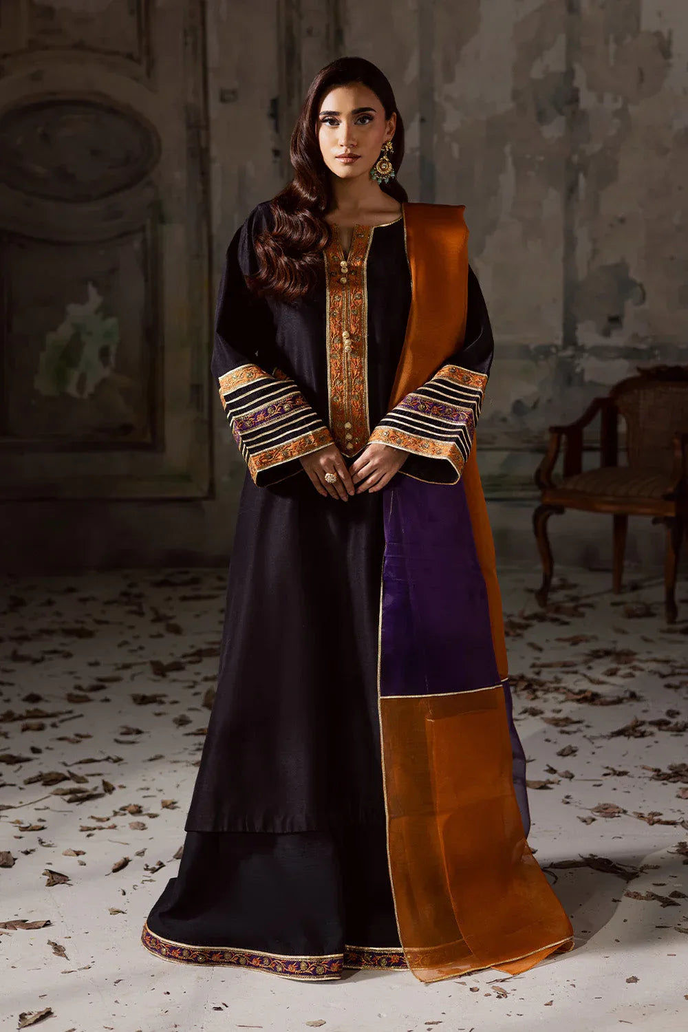 Maryum N Maria | Zarq Festive | OPHERAA - MSS5841 - Rang-e-Khaas