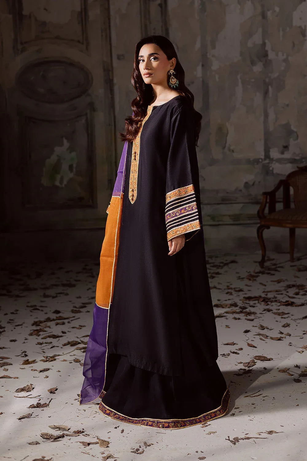 Maryum N Maria | Zarq Festive | OPHERAA - MSS5841 - Rang-e-Khaas