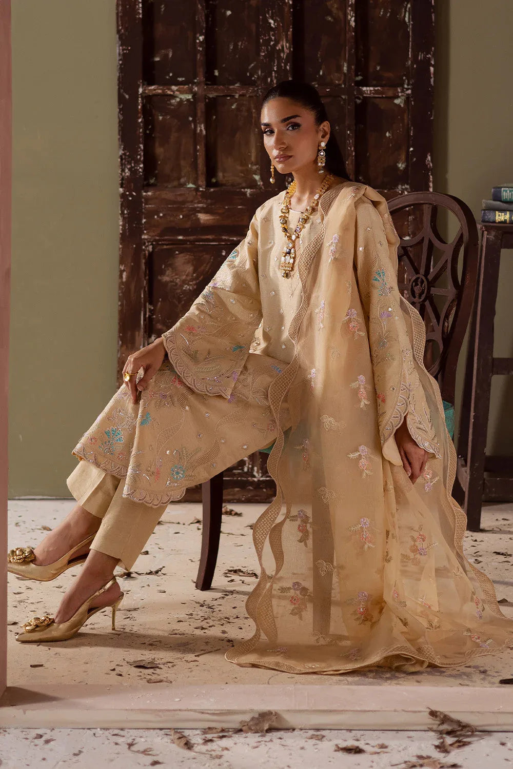 Maryum N Maria | Zarq Festive | REEYA - MSS5843 - Rang-e-Khaas