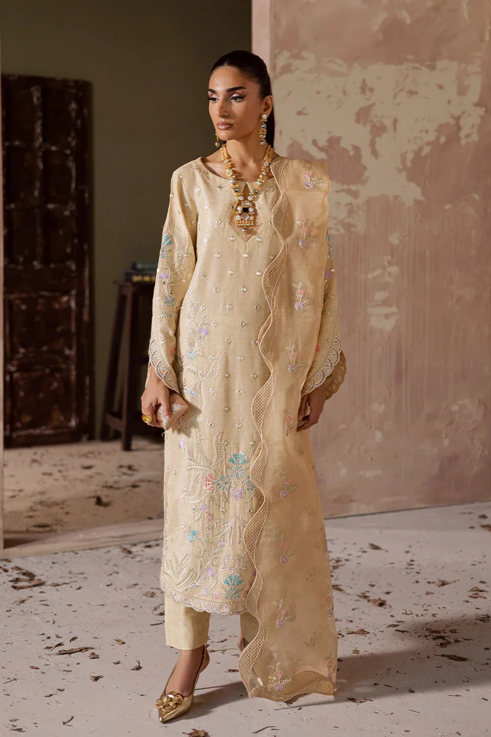 Maryum N Maria | Zarq Festive | REEYA - MSS5843 - Rang-e-Khaas