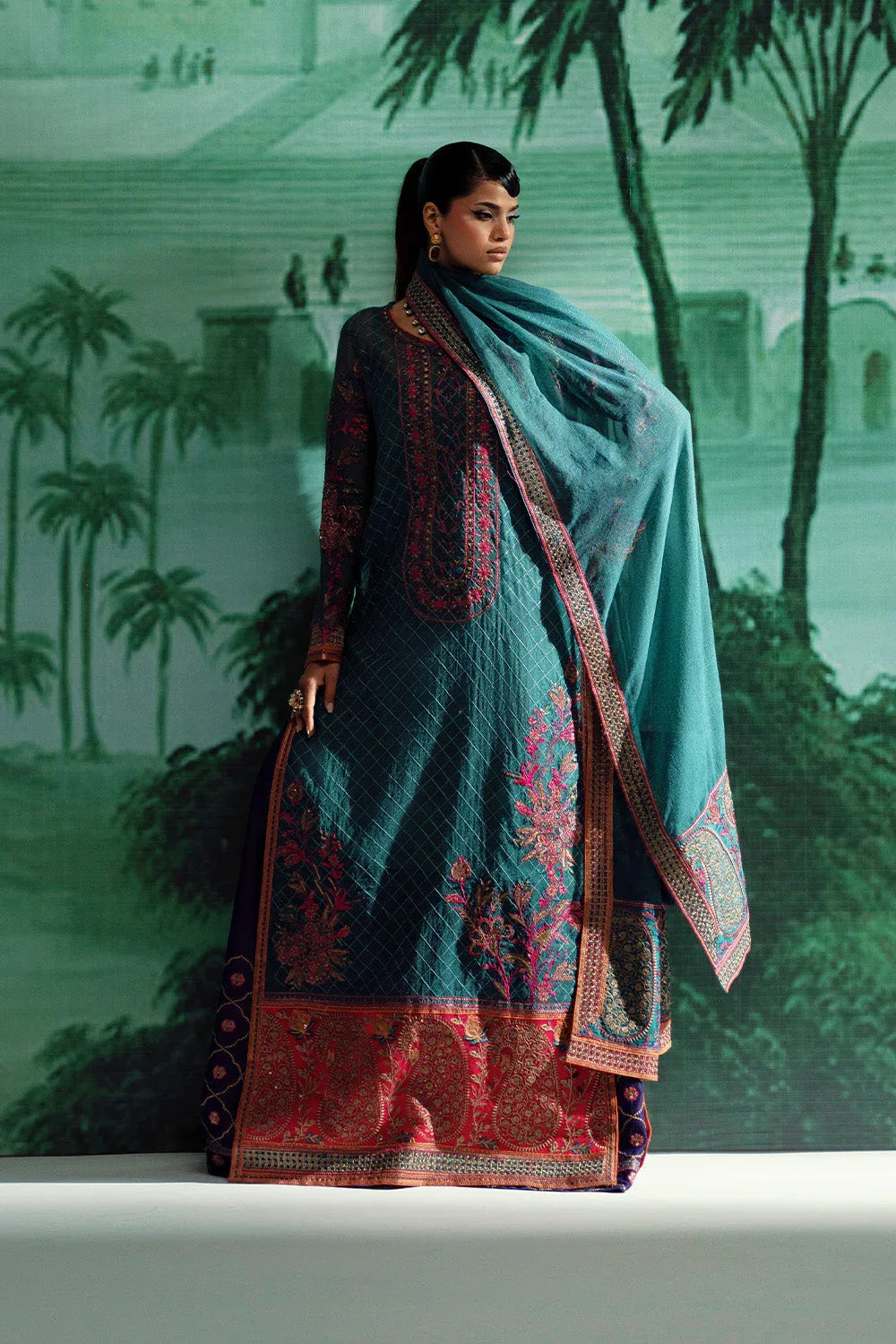 Maryum N Maria | Mushal Formals | AMÉELIE - MSU5542 - Rang-e-Khaas