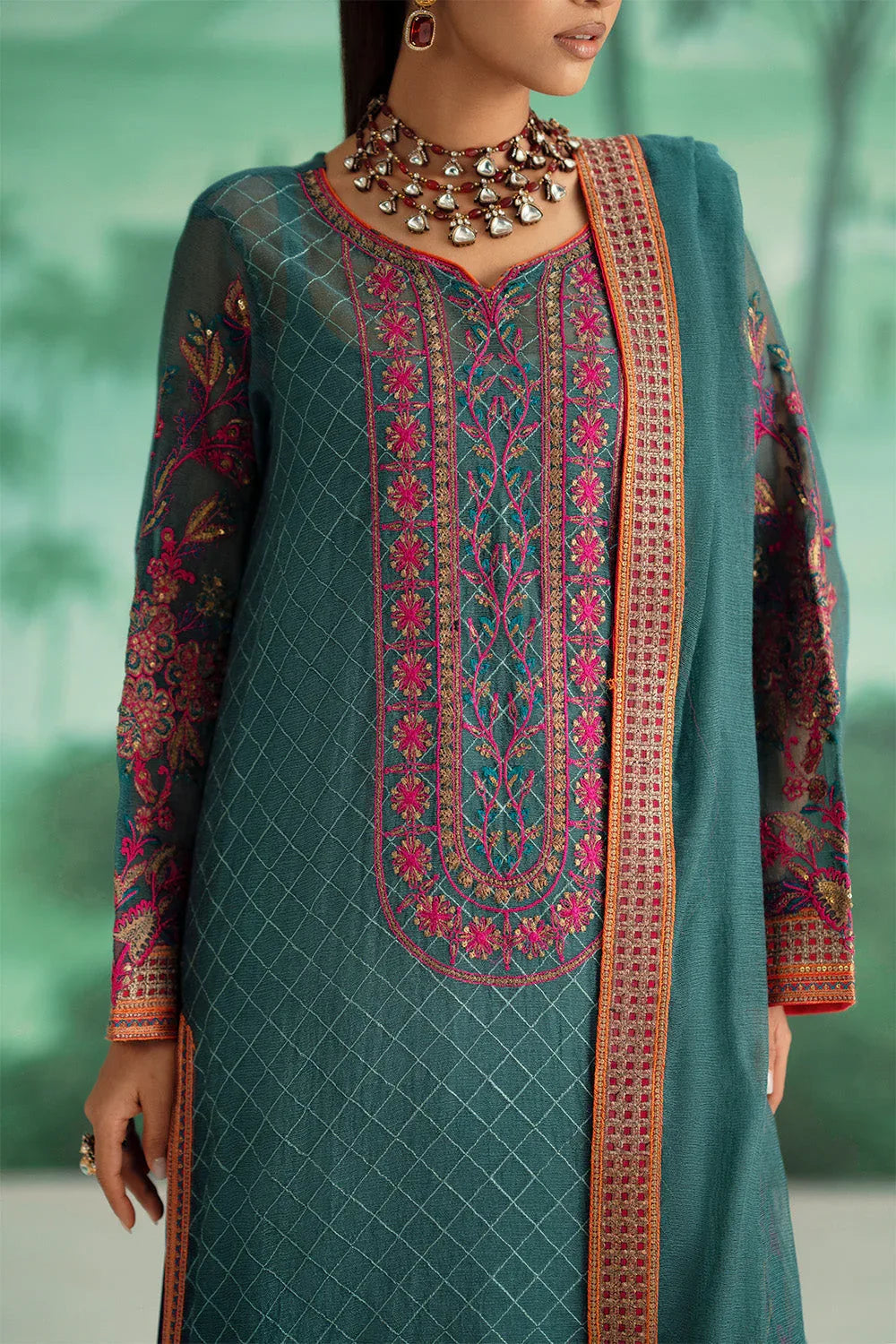 Maryum N Maria | Mushal Formals | AMÉELIE - MSU5542 - Rang-e-Khaas