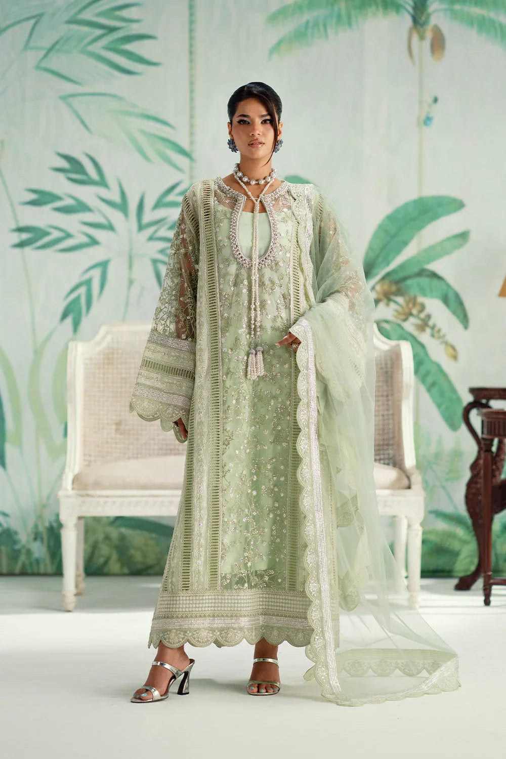 Maryum N Maria | Mushal Formals | CAMÉLIA - MSU5544 - Rang-e-Khaas