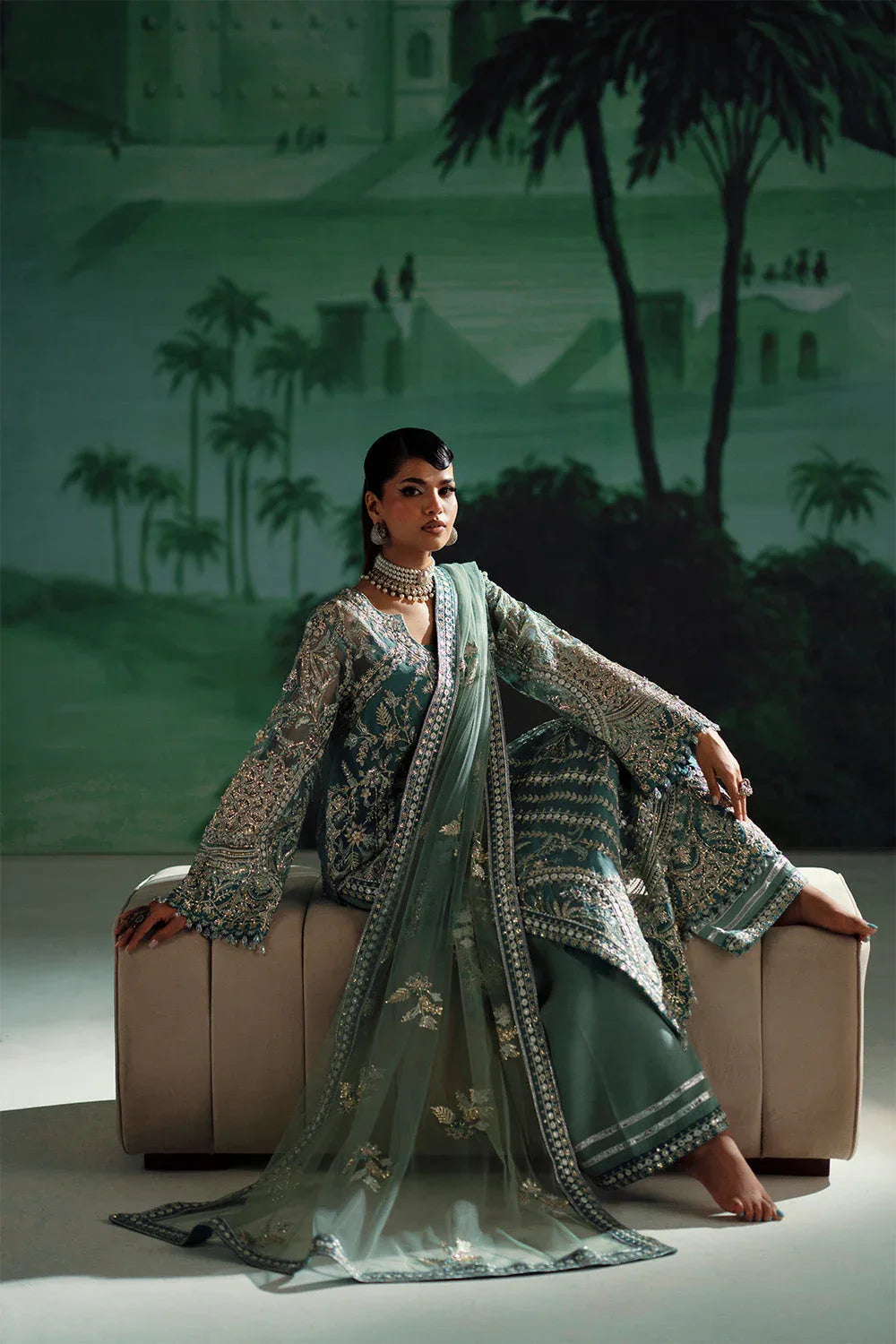 Maryum N Maria | Mushal Formals | GENEVIÈVE - MSU5545 - Rang-e-Khaas