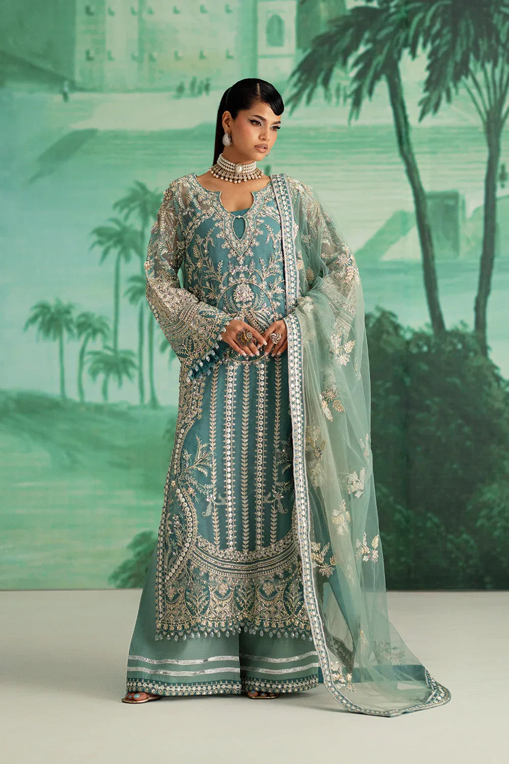 Maryum N Maria | Mushal Formals | GENEVIÈVE - MSU5545 - Rang-e-Khaas